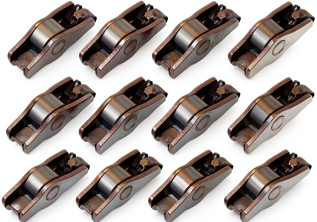 Installing Riyhch Rocker Arms Kit for Kia Forte and Hyundai Kona on a wooden workbench