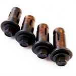 Polaris RZR XP 1000 Rocker Arm Nuts Steel 4-Pack Kit-0