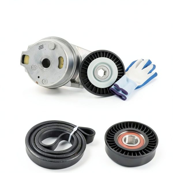 FQRANBO Automotive Idler Pulley Kit for Dodge Ram 1500/2500-2