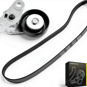 Dasbecan A/C Serpentine Drive Belt Tensioner Kit for Chevy GMC-0
