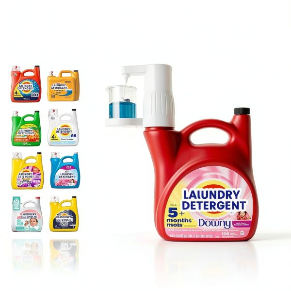 Electric Laundry Detergent Dispenser Velenky Smart Pump Graduated Cup-1