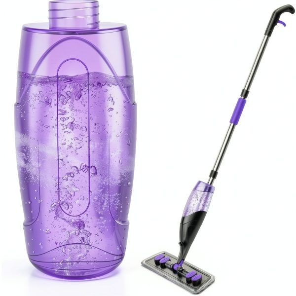 520ML Refillable Bottle for IOPRETTY Spray Mop: Replacement Bottles for IOPRETTY ONLY - Water Tank for Multi-Surface Floor Cleaning-0