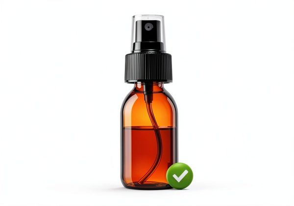 Spray Bottle Tops 10pcs Fine Mist Nozzle Caps by Equivira Black PP-2