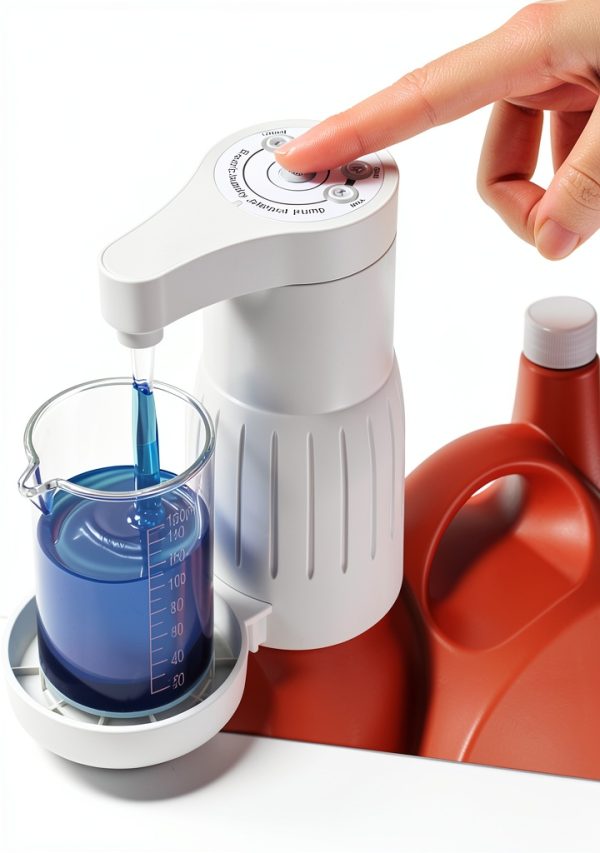 Electric Laundry Detergent Dispenser Velenky Smart Pump Graduated Cup-0