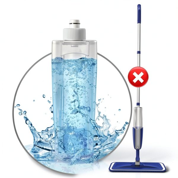 410ML Replacement Bottle for MEXERRIS Spray Mop - Leak-Free Refillable-3
