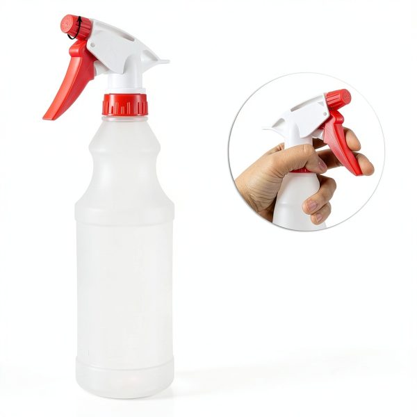 Plastic Spray Bottle DilaBee 16oz 2-Pack Leakproof Adjustable Nozzle-1