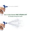 Heavy Duty 32oz Plastic Spray Bottles Heluva Green 4 Pack Nozzle-1