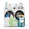 Laundry Detergent Dispenser,1 Gallon Glass Liquid Laundry Detergent Dispenser,for Bleach, Fabric Softener,Laundry Soap Dispenser,for Laundry Room Organization and Storage-4
