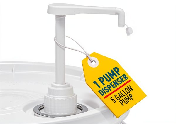 Heavy-Duty 5 Gallon Bucket Pump Dispenser shopperals Leak-Proof-0