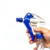 Heluva Green Spray Bottle Nozzle Replacement, Bottle Tops Only - Sprayer Nozzle Triggers for Heavy Duty, Commercial, Home Cleaning Solutions - Fits 8,16,24,32 oz Plastic & Glass Bottles, Blue 3 pack-7