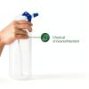 Heavy Duty 32oz Plastic Spray Bottles Heluva Green 4 Pack Nozzle-3