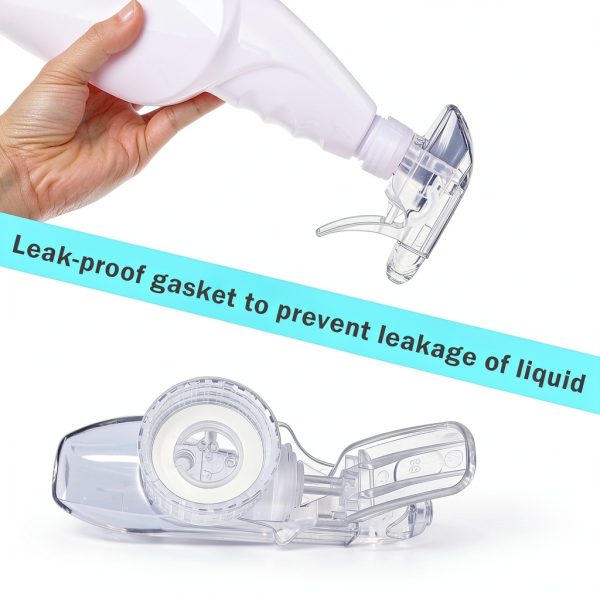 Foaming Spray Heads Spray Bottle Nozzles Foam Nozzles Plastic Heavy Duty Spray Nozzle Replacement Head Leak Proof Water Bottle Spray Nozzles Adjustable Head Sprayer 2 Pcs-1