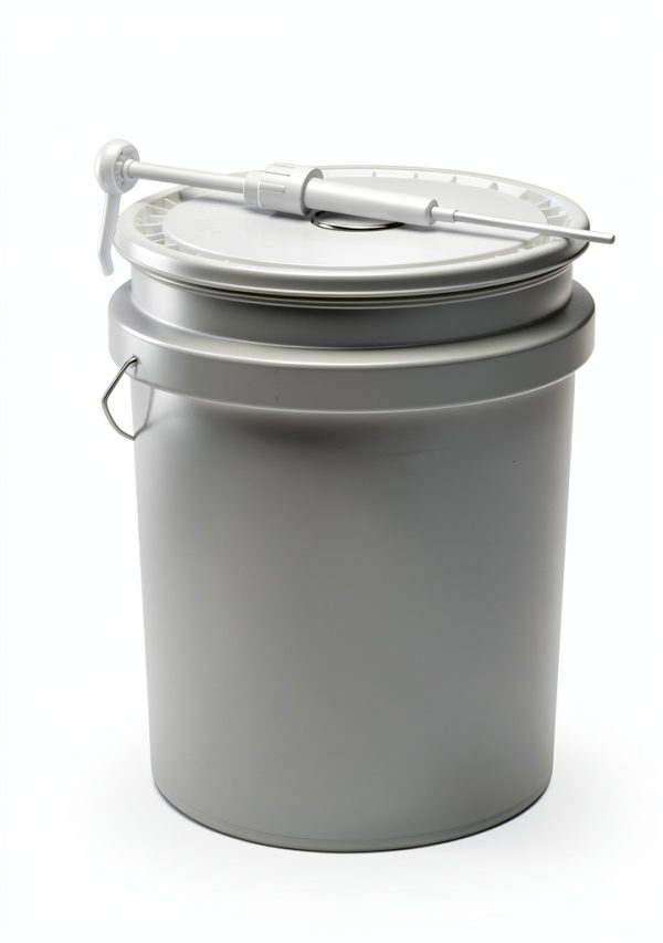 5 Gallon Pump Dispenser PERMINKS White Plastic Dispenser for Shampoo-3